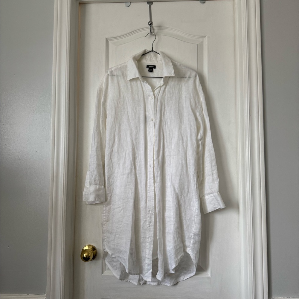 White Button-Up Shirt